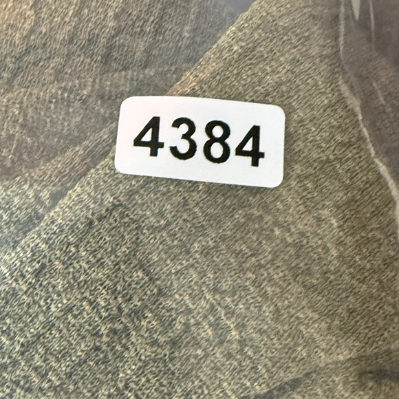 Madewell Womens Top Olive Green Square Neck Long Sleeve Textured Blouse Small - Picture 9 of 9